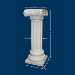 Roman Ionic Pedestal