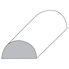 Half Round
